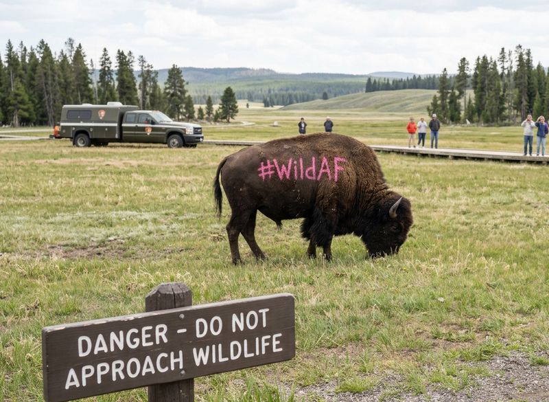 Bison vs. Influencers: Yellowstone's Viral Safety Plan