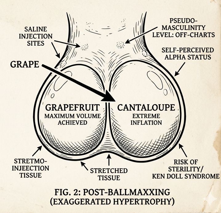 A testicle diagram.
