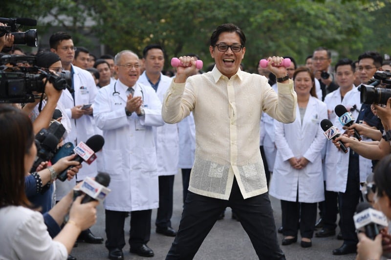 Ferdinand Marcos Lifting Weights