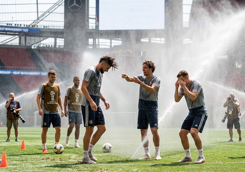 FIFA Practice Sprinkles Running