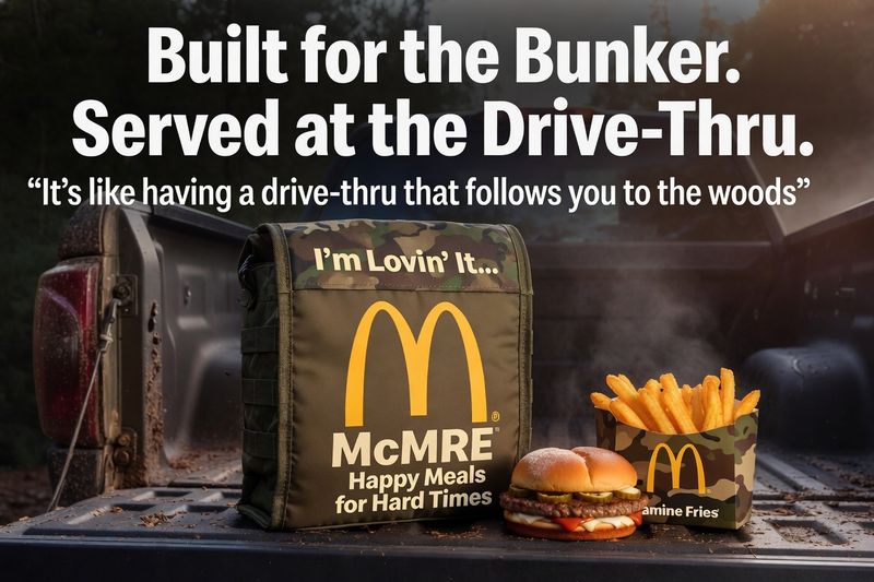 McDonald's Launches McMRE with Famine Fries: “We Already Had The Shelf Life”
