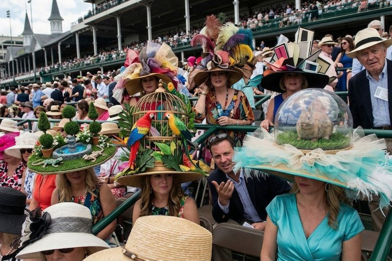 Large Kentucky Derby Hats