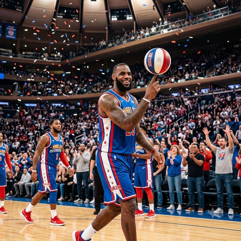 LeBron James Exploring Purchase of Harlem Globtrotters, Plans to Keep Playing