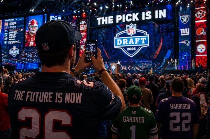 Fans in attendance awaiting to applaud the unproven