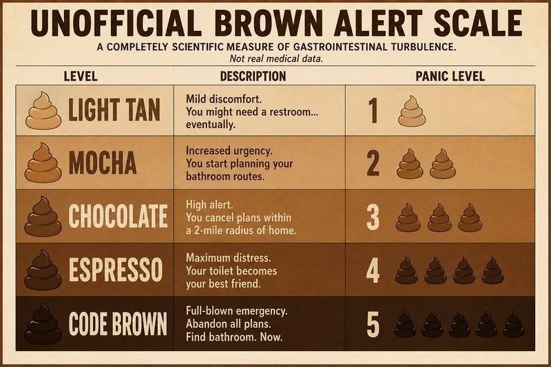 Unofficial Brown Alert Scale